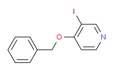 CAS No. 1203499-10-8, 4-(Benzyloxy)-3-iodopyridine