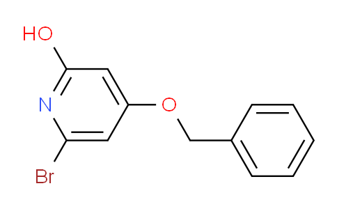 CAS No. 1956382-50-5, 4-(Benzyloxy)-6-bromopyridin-2-ol