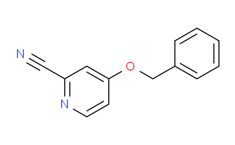 CAS No. 100382-00-1, 4-(Benzyloxy)picolinonitrile