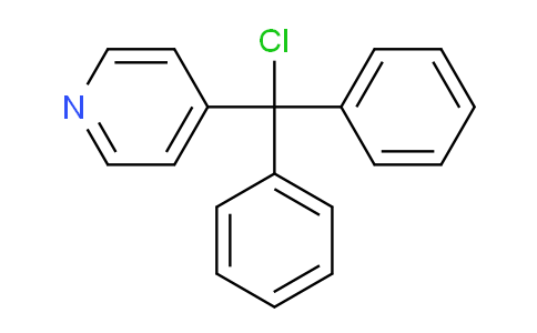 CAS No. 42362-54-9, 4-(Chlorodiphenylmethyl)pyridine