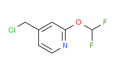 CAS No. 1352717-52-2, 4-(Chloromethyl)-2-(difluoromethoxy)pyridine