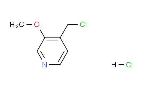CAS No. 107588-90-9, 4-(Chloromethyl)-3-methoxypyridine hydrochloride