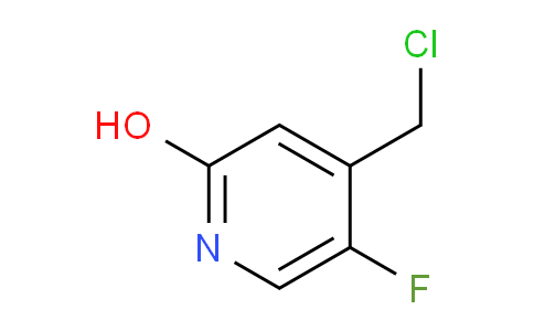 CAS No. 1227584-62-4, 4-(Chloromethyl)-5-fluoropyridin-2-ol