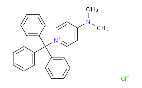 CAS No. 78646-25-0, 4-(Dimethylamino)-1-tritylpyridin-1-ium chloride