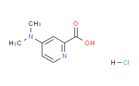 CAS No. 1176419-71-8, 4-(Dimethylamino)picolinic acid hydrochloride