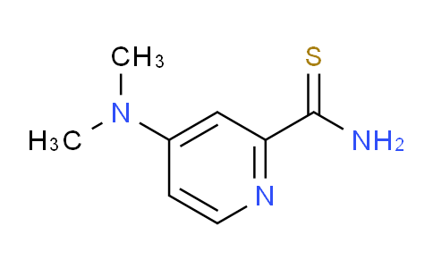 CAS No. 1341730-66-2, 4-(Dimethylamino)pyridine-2-carbothioamide