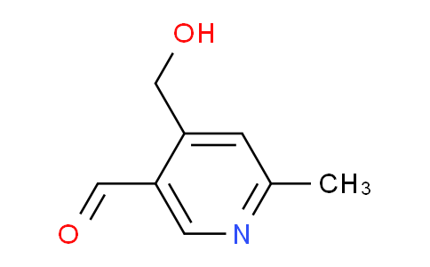 CAS No. 1289141-09-8, 4-(Hydroxymethyl)-6-methylnicotinaldehyde