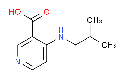 CAS No. 1507753-86-7, 4-(Isobutylamino)nicotinic acid