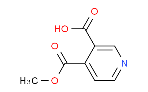 CAS No. 24202-74-2, 4-(Methoxycarbonyl)nicotinic acid