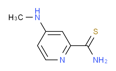 CAS No. 1339629-59-2, 4-(Methylamino)pyridine-2-carbothioamide