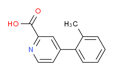 CAS No. 1255634-33-3, 4-(o-Tolyl)picolinic acid