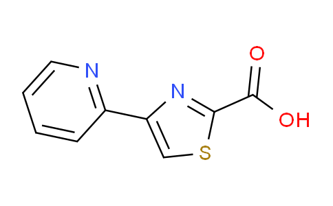 CAS No. 59020-45-0, 4-(Pyridin-2-yl)thiazole-2-carboxylic acid