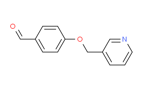 CAS No. 118001-72-2, 4-(Pyridin-3-ylmethoxy)benzaldehyde