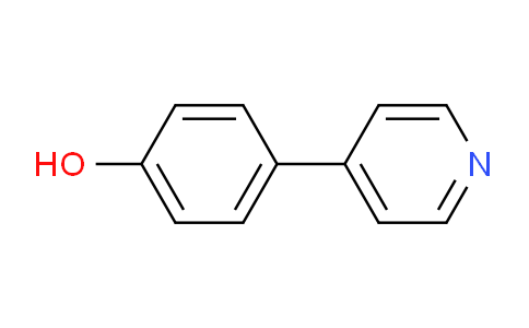 CAS No. 77409-99-5, 4-(Pyridin-4-yl)phenol