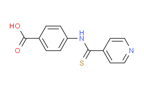 CAS No. 76054-21-2, 4-(Pyridine-4-carbothioamido)benzoic acid