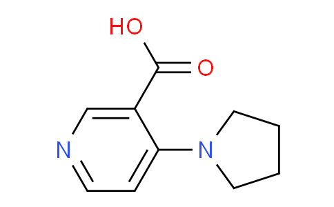 CAS No. 654663-40-8, 4-(Pyrrolidin-1-yl)nicotinic acid