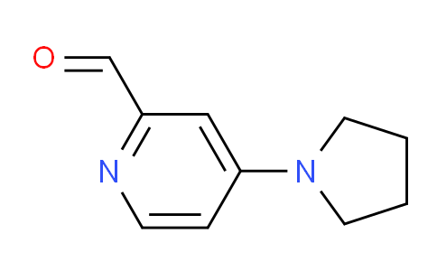 CAS No. 184304-16-3, 4-(Pyrrolidin-1-yl)picolinaldehyde