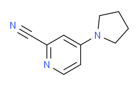CAS No. 127680-86-8, 4-(Pyrrolidin-1-yl)picolinonitrile