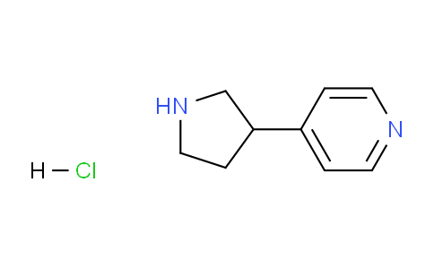 CAS No. 869971-44-8, 4-(Pyrrolidin-3-yl)pyridine hydrochloride