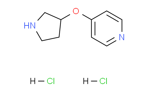 CAS No. 1220040-28-7, 4-(Pyrrolidin-3-yloxy)pyridine dihydrochloride