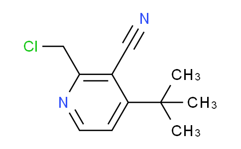 CAS No. 817555-69-4, 4-(tert-Butyl)-2-(chloromethyl)nicotinonitrile
