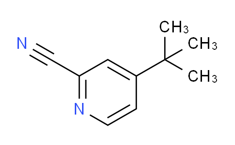 CAS No. 42205-73-2, 4-(tert-Butyl)picolinonitrile