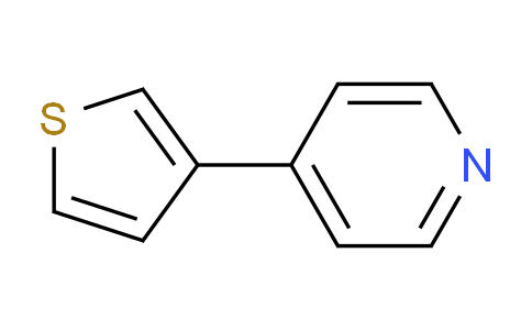 CAS No. 21308-82-7, 4-(Thiophen-3-yl)pyridine