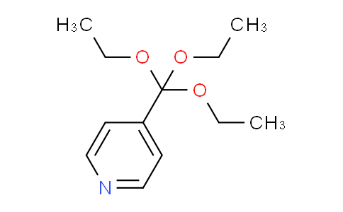 CAS No. 1033750-30-9, 4-(Triethoxymethyl)pyridine