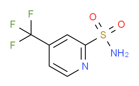 CAS No. 1252046-10-8, 4-(Trifluoromethyl)pyridine-2-sulfonamide