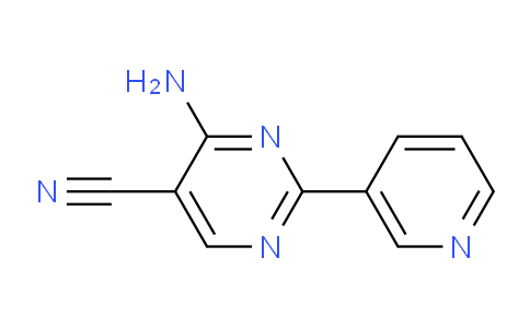 CAS No. 175205-75-1, 4-Amino-2-(pyridin-3-yl)pyrimidine-5-carbonitrile
