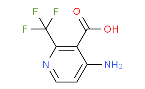 CAS No. 1018678-42-6, 4-Amino-2-(trifluoromethyl)nicotinic acid