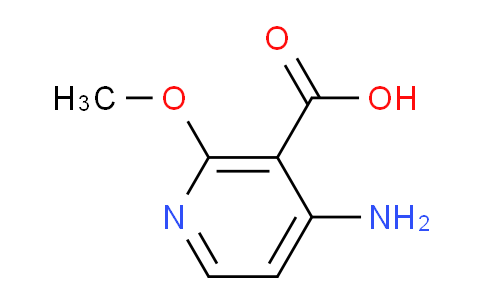 CAS No. 1060806-78-1, 4-Amino-2-methoxynicotinic acid