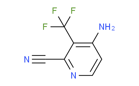 CAS No. 1805601-57-3, 4-Amino-3-(trifluoromethyl)picolinonitrile