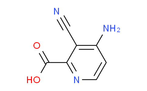 CAS No. 1807011-38-6, 4-Amino-3-cyanopicolinic acid