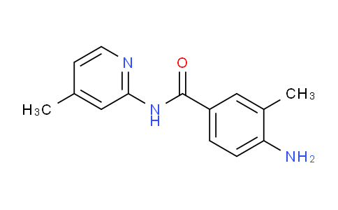 CAS No. 1019398-78-7, 4-Amino-3-methyl-N-(4-methyl-2-pyridyl)benzamide