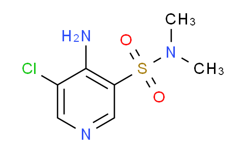 CAS No. 1352521-16-4, 4-Amino-5-chloro-N,N-dimethylpyridine-3-sulfonamide