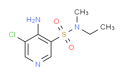 CAS No. 1352521-38-0, 4-Amino-5-chloro-N-ethyl-N-methylpyridine-3-sulfonamide