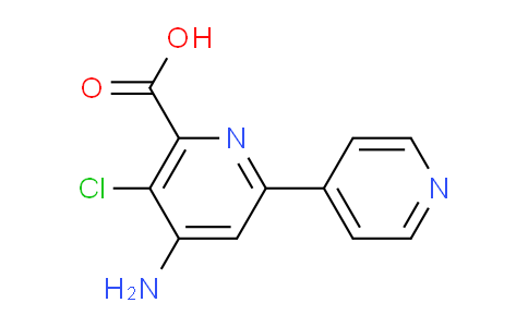 CAS No. 496852-27-8, 4-Amino-5-chloro-[2,4'-bipyridine]-6-carboxylic acid