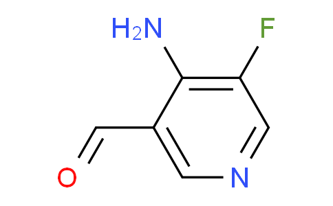 CAS No. 1289001-30-4, 4-Amino-5-fluoronicotinaldehyde