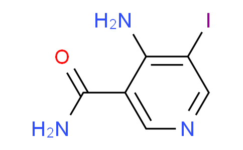 CAS No. 1823905-48-1, 4-Amino-5-iodonicotinamide