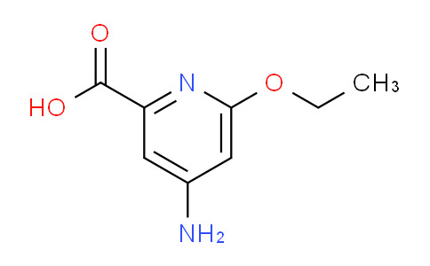 CAS No. 1235475-50-9, 4-Amino-6-ethoxypicolinic acid
