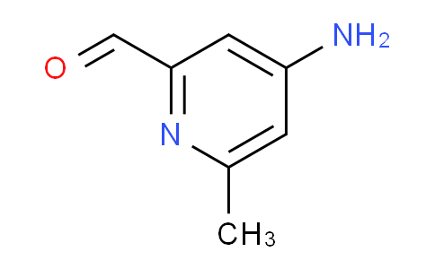 CAS No. 1289131-06-1, 4-Amino-6-methylpicolinaldehyde
