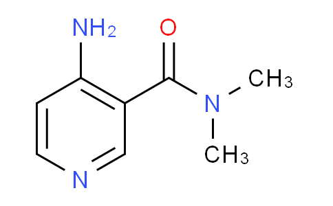 CAS No. 89176-30-7, 4-Amino-N,N-dimethylnicotinamide