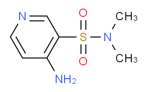 CAS No. 1341837-25-9, 4-Amino-N,N-dimethylpyridine-3-sulfonamide