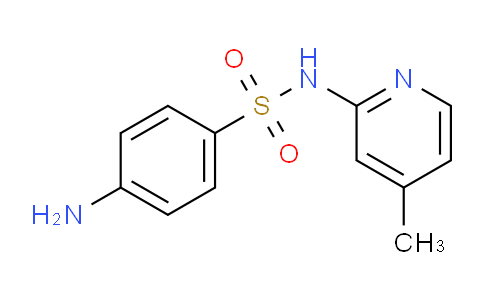 CAS No. 73497-99-1, 4-Amino-N-(4-methylpyridin-2-yl)benzenesulfonamide