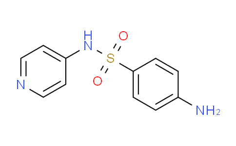 CAS No. 67638-39-5, 4-Amino-N-(pyridin-4-yl)benzenesulfonamide