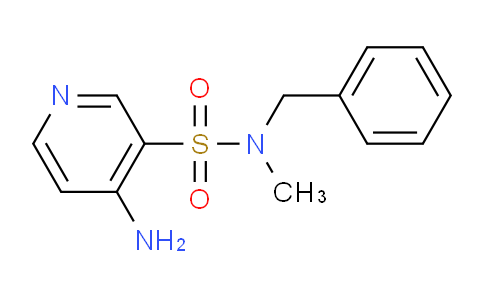 CAS No. 1352497-96-1, 4-Amino-N-benzyl-N-methylpyridine-3-sulfonamide
