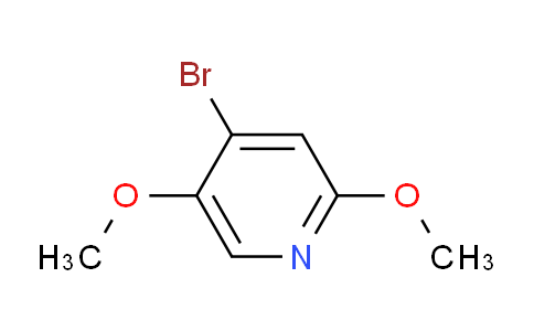 CAS No. 1402666-95-8, 4-Bromo-2,5-dimethoxypyridine