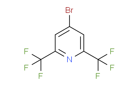 CAS No. 134914-92-4, 4-Bromo-2,6-bis(trifluoromethyl)pyridine