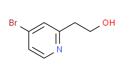 CAS No. 98280-12-7, 4-Bromo-2-(2-hydroxyethyl)pyridine
